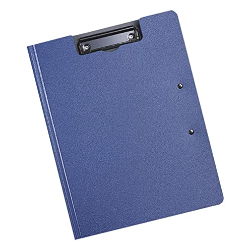 DOITOOL Ordnerbrett Büro-Zwischenablageordner Planke Bindemittel Schreibtisch ordentlich Büro-Klemmbrett Datei Zwischenablage Büro-Schreibtafel Zwischenablage öffnen Büroklammern pp Blau von DOITOOL