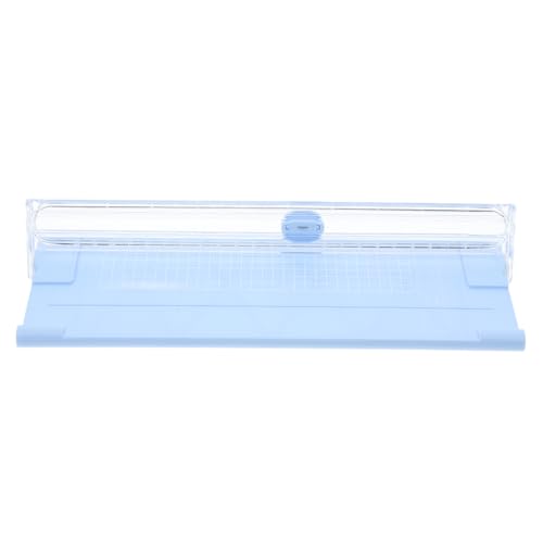 DOITOOL Papierschneider Bastel-Foto-Trimmer-Werkzeug Papierschneidebrett Papierschneide-Scrapbooking Papierschneidewerkzeug Trimmer-Scrapbooking-Tool Plastik Blue von DOITOOL