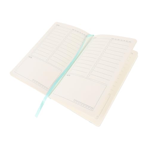 DOITOOL Planer Bürobedarf Zeitplan-notizbuch Schreibbuch Notizbuch Mit Dingen, Die Zu Erledigen Sind Notizbücher Papier Hellgrün DOITOOL Planer Bürobedarf Zeitplan-notizbuch Schreibbuch Notizbuch Mit Dingen, Die Zu Erledigen Sind Notizbücher Papier Hellgrün von DOITOOL