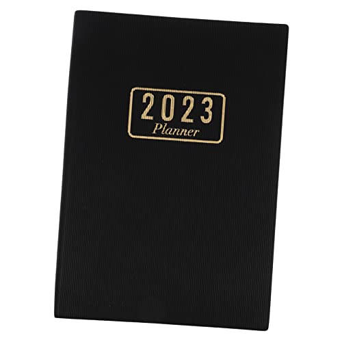 DOITOOL Planer Tagebuch Und Notizblock Notizbuch Zeitplan Wöchentliche Agenda Notizblöcke Notizbuch Schwarzes Papier von DOITOOL