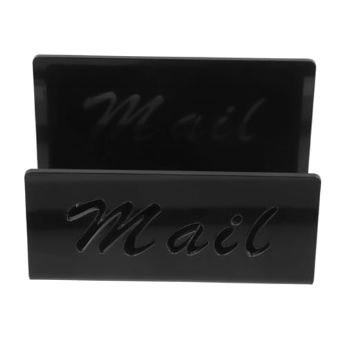 DOITOOL Posthalter Für Robustem Acryl Eleganter Mail Organizer Für Schreibtisch Vielseitiger Postkartenhalter Zur Aufbewahrung Dokumenten von DOITOOL
