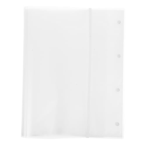 DOITOOL Prüfpapier -Speicherbuch Taschenorganisator Dokumentordner-Organizer Dateiorganisator Prüfung wichtiger Papierorganisator Aktenordner der Schüler Plastik pp Weiß von DOITOOL