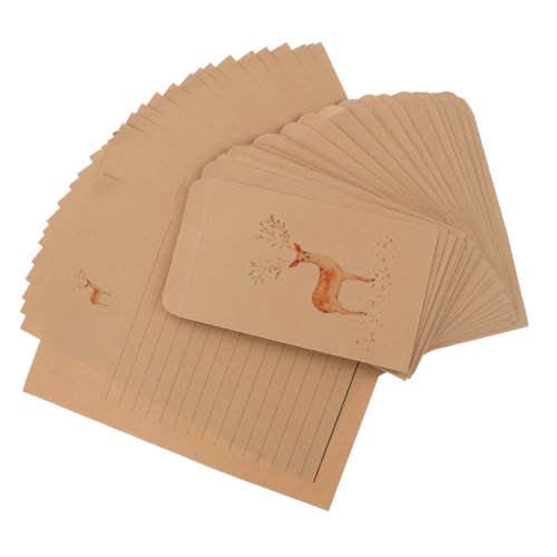 DOITOOL Retro -Umschlagbuchstabenpapier Set Einladung Liebe Weihnachten Briefpapier liniertes Papier Buchstabenaufkleber aus Vinyl Lebenslauf Papier Große Buchstabenaufkleber DOITOOL Retro -Umschlagbuchstabenpapier Set Einladung Liebe Weihnachten Briefpapier liniertes Papier Buchstabenaufkleber aus Vinyl Lebenslauf Papier Große Buchstabenaufkleber von DOITOOL