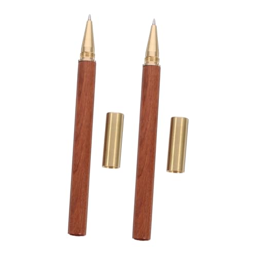 DOITOOL Signierstift Feinspitze Kugelschreiber Kleiner Schreibsignaturstift Büro Geschäftsstift Gravur Ästhetischer Tintenstift Neutralstift Tragbarer Signierstift Vintage Geschäftsstift von DOITOOL