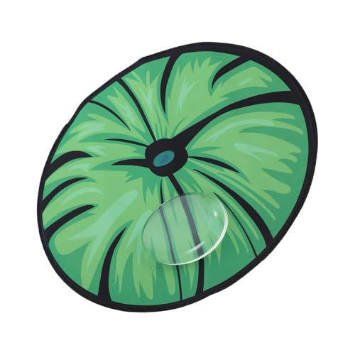 DOITOOL Simuliertes Lotusblatt-Mauspad Mauskissen für Laptop süße Schreibtischmatten Nettes Schreibtischzubehör Schreibtischschutzmatte Desktop-Pad-Cartoon Stoff Green von DOITOOL