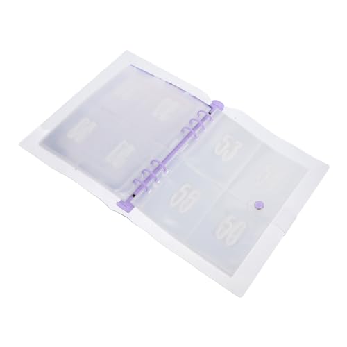 DOITOOL Sparumhüllungsbuch Bargeldumschläge Herausforderung Ordner Speichern Geld Budget Binder Geldbeutel Für Ordner Geldspar-challenge-ordner Buchbinder Sparbuch Dowling-papier Violett DOITOOL Sparumhüllungsbuch Bargeldumschläge Herausforderung Ordner Speichern Geld Budget Binder Geldbeutel Für Ordner Geldspar-challenge-ordner Buchbinder Sparbuch Dowling-papier Violett von DOITOOL
