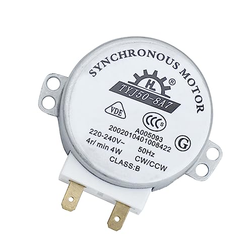 DOITOOL Synchroner Elektromotor Cw/ccw Synchronmotor Plattenspieler Mit Synchronmotor Plattenspieler-motor Elektrischer Synchronmotor Drehbarer Synchronmotor Drehteller Mikrowelle Getriebe von DOITOOL