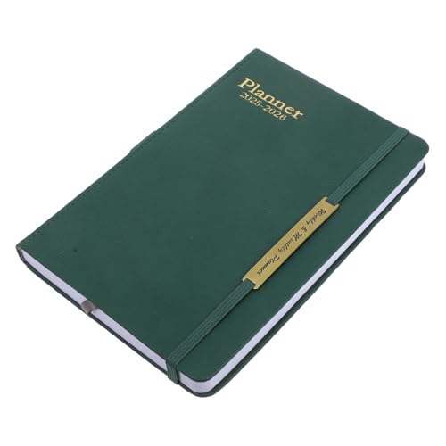 DOITOOL Täglicher Planer Organizer Monatlich Notizbuch Datum Planer 2024-2025 Akademisch Haushalt Tägliches Agendabuch Schreibtisch Lehrerplanbuch Business Planning Notebook Bürobedarf Pu von DOITOOL