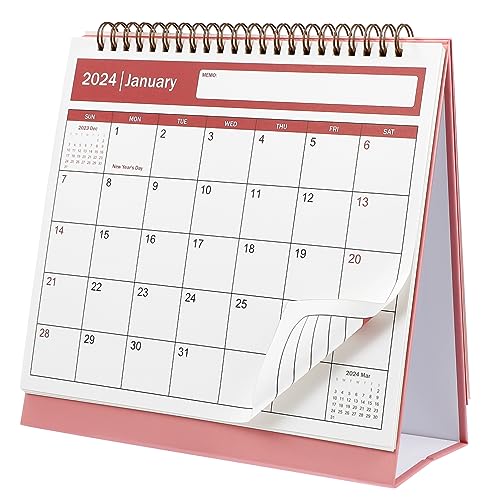 DOITOOL Tischkalender Rosa Monatsplaner Mit Feiertagsmarkierungen Stabiler Basis Für Schreibtisch Monate To Do Liste Notizenbereich Für Bessere Planung DOITOOL Tischkalender Rosa Monatsplaner Mit Feiertagsmarkierungen Stabiler Basis Für Schreibtisch Monate To Do Liste Notizenbereich Für Bessere Planung von DOITOOL