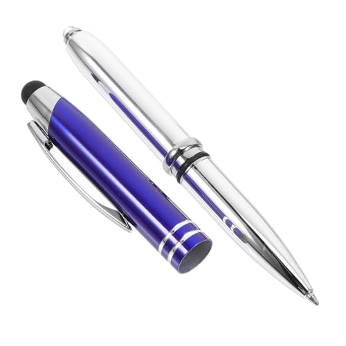 DOITOOL Touch Kugelschreiber Kugelschreiber Für Bildschirme Touchscreen Schreibkugelschreiber Kapazitiver Pad Stylus Spitze Zeichenbildschirmstift Blau Metall von DOITOOL