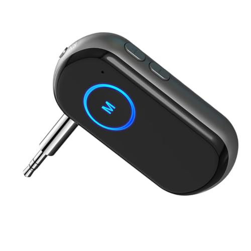 DOITOOL Tragbarer Drahtloser Empfänger für Auto Aux Adapter mit Hochleistungsverstärker Std Wiedergabezeit Stabile Signalübertragung Kompatibel mit Lautsprechern von DOITOOL