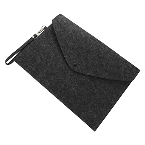 DOITOOL Tragbarer Filz Dokumenten Organizer mit Druckknopf Umweltfreundliche Aufbewahrungstasche für Büro und Schule Leicht und Wiederverwendbar Praktische Dokumententasche DOITOOL Tragbarer Filz Dokumenten Organizer mit Druckknopf Umweltfreundliche Aufbewahrungstasche für Büro und Schule Leicht und Wiederverwendbar Praktische Dokumententasche von DOITOOL