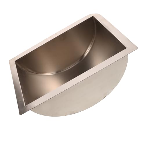 DOITOOL Tropfschale Aus Edelstahl Geldschale Organizer Für Bargeld Kassen Kassenschale Organizer Für Geldscheine Edelstahl Silber von DOITOOL