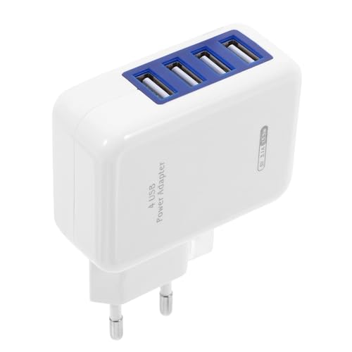 DOITOOL USB Handy ladegerät Multi USB Charger USB Charger Station USB Phone Charger Handyladegerät USB-Ladegerät mit Mehreren Anschlüssen Multi-USB-Ladegerät Aufladen Ladestation 5v3a Weiß von DOITOOL