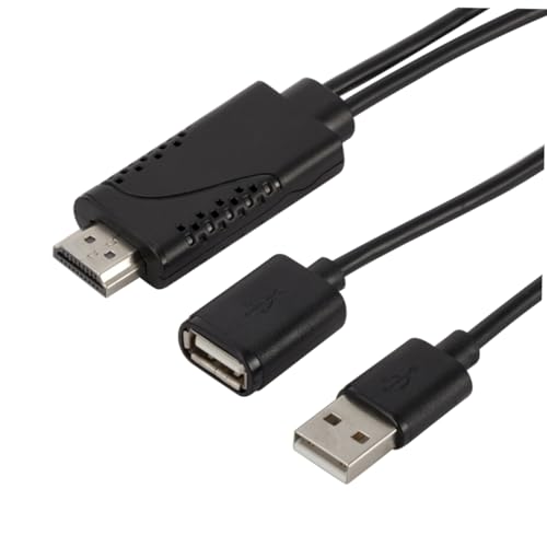 DOITOOL USB Zu Adapter Kabel Für Ios Unterstützt Ios Schwarz Für Medienübertragung Hdtv von DOITOOL