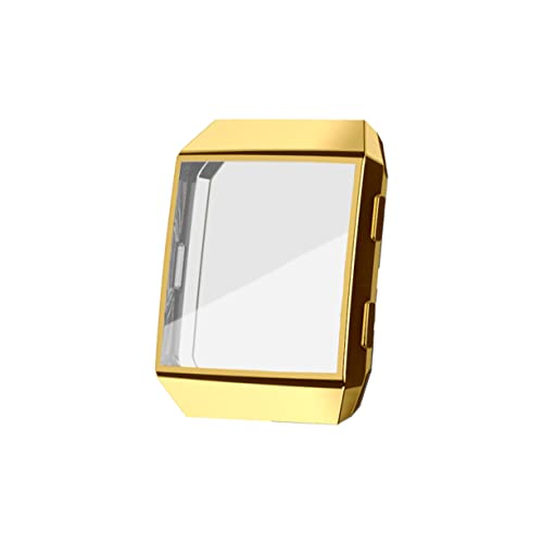 DOITOOL Uhrengehäuse Beschützer beobachten Prof-Cover ansehen Smartwatch-Abdeckung Fall Schild Protektor kompatibel mit betrachten Smart Watch Displayschutzfolie Smartwatch-Gehäuse Golden von DOITOOL