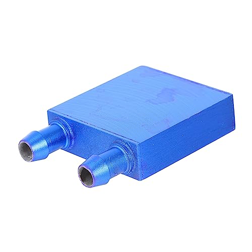 DOITOOL Wasserkühlungsradiator Flüssigwasser CPU Wasserkühler Für Radiator Kühlkörpersystem Wasserkühlblock Wasserkühler Wärmetauscher Computerteil Computerversorgung Aluminium von DOITOOL