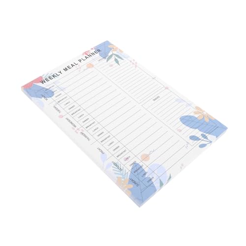 DOITOOL Wochenplanungsblock Notizblock Logbuch Notizbuch Menü Für Kühlschrank Einkaufsliste Checkliste Notizbuch Magnetische Listenblöcke Für Kühlschrank Neutral Bürobedarf Zeitplan Mama von DOITOOL