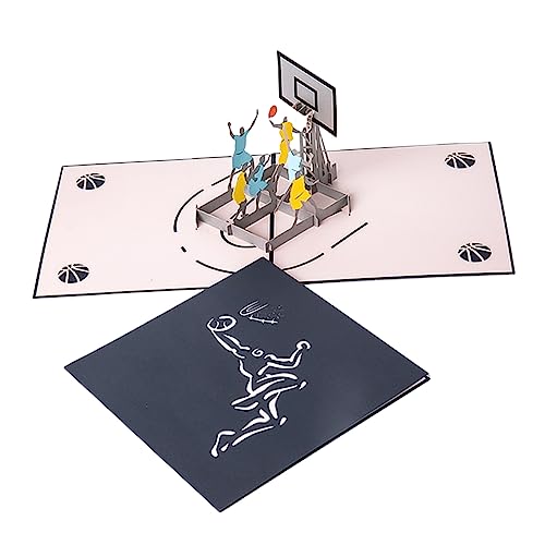 DOITOOL handgefertigte Karte Gruß zum Abschluss Karten auf 3D-Grußkarte Blau von DOITOOL
