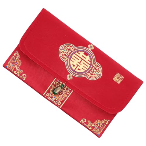 DOITOOL rote Umschlagtasche Gruß Hochzeit Strahl Seide heiraten Geldbörse briefumschläge Geldumschläge zum Sparen von Bargeld Frühlingsfest Glücksgeldtasche DOITOOL rote Umschlagtasche Gruß Hochzeit Strahl Seide heiraten Geldbörse briefumschläge Geldumschläge zum Sparen von Bargeld Frühlingsfest Glücksgeldtasche von DOITOOL