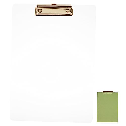 DOITOOL transparenter Ordner clipboard klemmbrettmappe File Clip office supplies dokumentenmappe Klemmbrett a4 Clips Clips Bretter Papierclip Clip zur Dokumentenaufbewahrung Acryl Golden DOITOOL transparenter Ordner clipboard klemmbrettmappe File Clip office supplies dokumentenmappe Klemmbrett a4 Clips Clips Bretter Papierclip Clip zur Dokumentenaufbewahrung Acryl Golden von DOITOOL