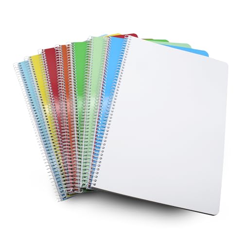 DOJA Barcelona | Notizbuch A4 Softcover | 8er Pack | Mit weichem Umschlag | 80 unlinierte Blätter | Notizbücher A4 zufällige Farben | Collegeblock Blanko, weiße Blätter, für Studenten, Zeichenheft,... DOJA Barcelona | Notizbuch A4 Softcover | 8er Pack | Mit weichem Umschlag | 80 unlinierte Blätter | Notizbücher A4 zufällige Farben | Collegeblock Blanko, weiße Blätter, für Studenten, Zeichenheft,... von DOJA Barcelona