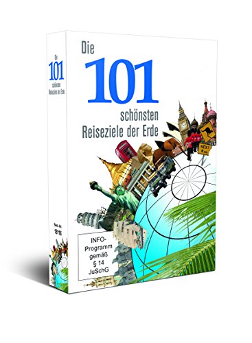 101 Plätze - die man im Leben gesehen haben muss [5 DVDs] von DOKU-STREIFZUG DURCH DIE WELT