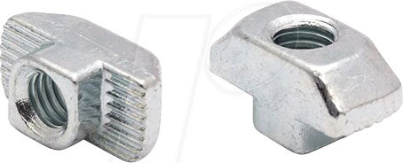 P40 HAMMER M6 - Hammermutter I-Typ Nut 8, M6 von DOLD MECHATRONIK