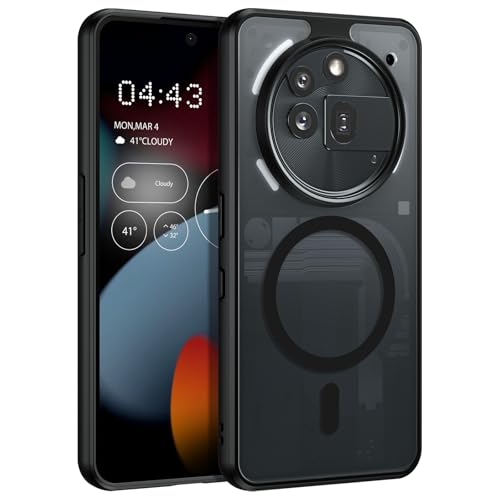 DOMAVER Schutzhülle für Phone 3a Pro, magnetische Schutzhülle, kompatibel mit transparenten und matten Farben, rutschfest, stoßfest, Schwarz DOMAVER Schutzhülle für Phone 3a Pro, magnetische Schutzhülle, kompatibel mit transparenten und matten Farben, rutschfest, stoßfest, Schwarz von DOMAVER