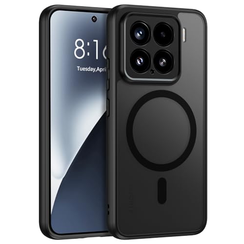 DOMAVER Xiaomi 15 5G Hülle, Handyhülle Xiaomi 15 Case kompatible mit Mag-Safe, Matt Transparente Ultra Dünne Rundumschutz Magnetisch Schutzhülle, Schwarz DOMAVER Xiaomi 15 5G Hülle, Handyhülle Xiaomi 15 Case kompatible mit Mag-Safe, Matt Transparente Ultra Dünne Rundumschutz Magnetisch Schutzhülle, Schwarz von DOMAVER