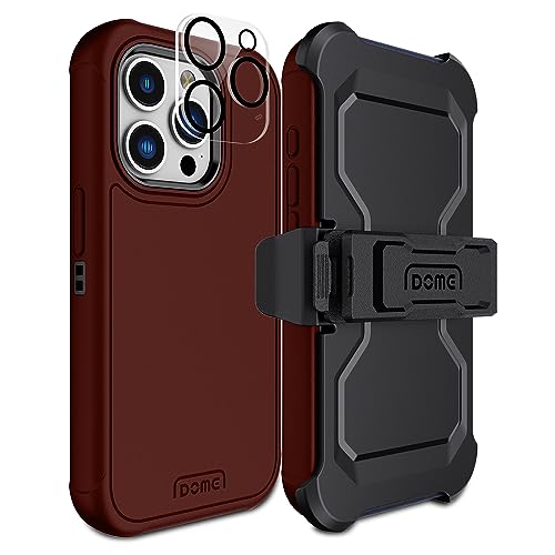DOME GLASS Whitestone Aegis Schutzhülle für iPhone 15 Pro Max, doppelter Schutz, entworfen mit Ständer und ultimativer Passform, für iPhone 15 Pro Max, Burgunderrot DOME GLASS Whitestone Aegis Schutzhülle für iPhone 15 Pro Max, doppelter Schutz, entworfen mit Ständer und ultimativer Passform, für iPhone 15 Pro Max, Burgunderrot von DOME GLASS