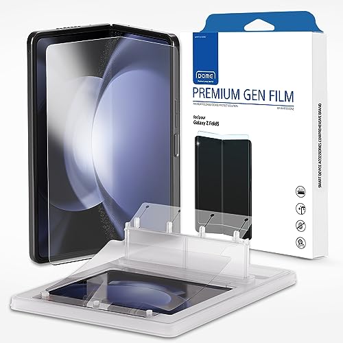 DOME GLASS Whitestone GEN-Film-Displayschutzfolie für Galaxy ZFold5 (2023), blasenfrei, HD-Klarheit, hartbeschichtete PET-Folie, Displayschutzfolie von Whitestone für Galaxy Z Fold5, 1 Stück von DOME GLASS