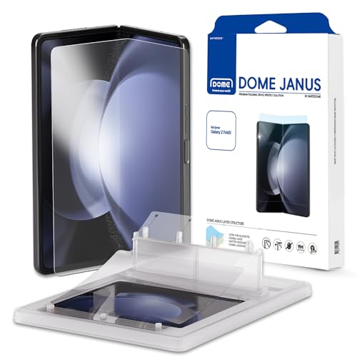 Whitestone DOME UTG Displayschutzfolie aus gehärtetem Glas für Z Fold 5, faltbar, 1 Stück von DOME GLASS