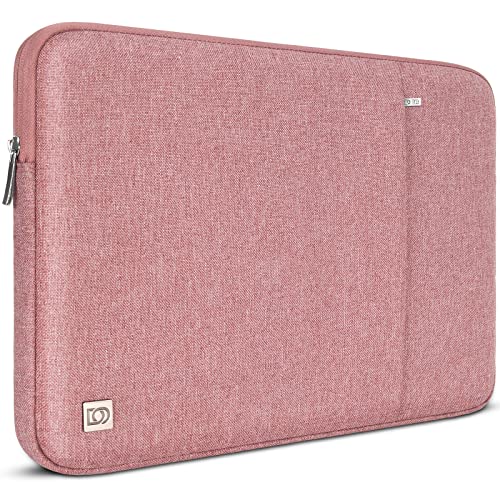 DOMISO 11.6 Zoll Laptop Hülle Notebook Tasche Sleeve Wasserdicht Bag Case für 2017 Neu 12" MacBook/12.3" Microsoft Surface Pro 4 6 7/11.6" MacBook Air/12.9" iPad Pro 2018, Rosa von DOMISO
