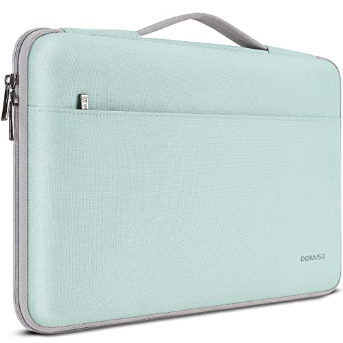 DOMISO 12,5 Zoll Wasserdicht Laptop Tasche Sleeve Case Notebook Hülle Schutzhülle für 13" MacBook Air Pro 2020/12,9" iPad Pro/13,5" Surface Laptop 5 4 3/Dell XPS 13/MateBook 13,Minzgrün von DOMISO