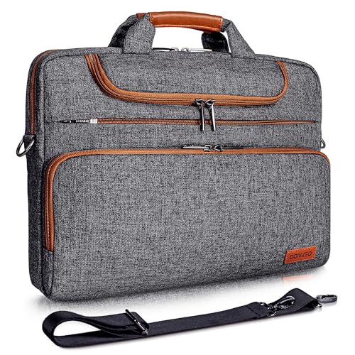 DOMISO 13-13,3 Zoll wasserdichte PC-Tasche für Notebook/Tablet/Apple MacBook Pro Retina/HP/ASUS/Lenovo/Microsoft/Design/Acer, Dunkelgrau von DOMISO