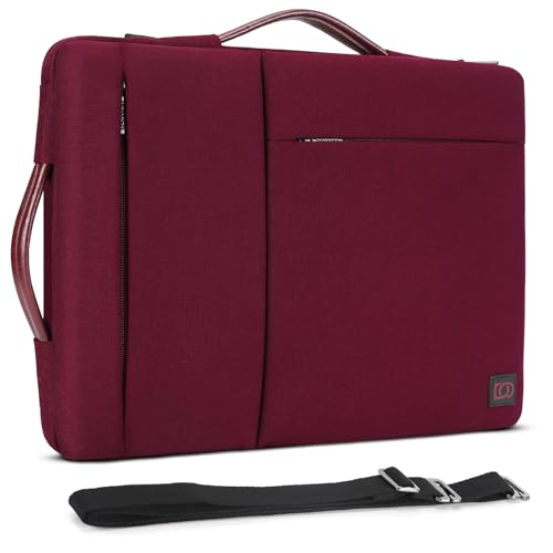 DOMISO 15.6 Zoll Wasserdicht Laptop Tasche Sleeve Case Notebook Hülle Schutzhülle für 15.6" Lenovo Yoga 720 IdeaPad S510 ThinkPad E575 T580/Lenovo Flex 4 5/ASUS ROG Zephyrus S GX531/HP 15, Fuchsie DOMISO 15.6 Zoll Wasserdicht Laptop Tasche Sleeve Case Notebook Hülle Schutzhülle für 15.6" Lenovo Yoga 720 IdeaPad S510 ThinkPad E575 T580/Lenovo Flex 4 5/ASUS ROG Zephyrus S GX531/HP 15, Fuchsie von DOMISO