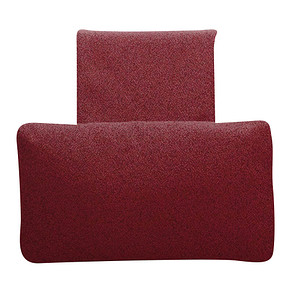 DOMO Collection Kissen bordeaux 25,0 x 40,0 cm von DOMO Collection