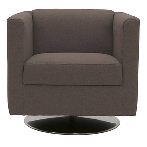 DOMO Collection Sessel BOB braun silber Stoff DOMO Collection Sessel BOB braun silber Stoff von DOMO Collection