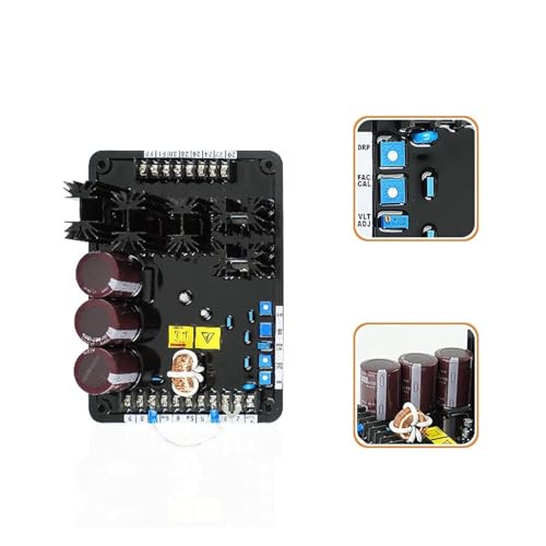 DOMOJT Spannungsregler-Controller AVC63-12B1 Automatischer Spannungsregler Generatorzubehör Spannungsreglerplatine von DOMOJT