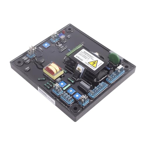 DOMOJT Spannungsregler-Controller KR440 AVR Generatorregler automatischer Spannungsstabilisator einzelner dreiphasiger Wechselstrom bürstenloser Wechselstromgenerator von DOMOJT