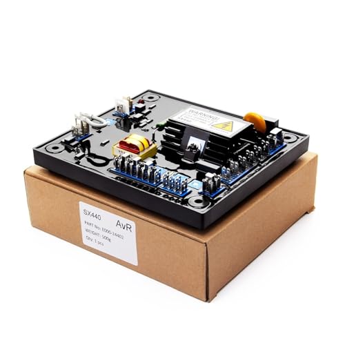 Spannungsregler-Controller AVR SX440 Automatischer Spannungsregler for bürstenlosen Generator, Stabilisator, Stromgeneratorteil Spannungsregler-Controller AVR SX440 Automatischer Spannungsregler for bürstenlosen Generator, Stabilisator, Stromgeneratorteil von DOMOJT