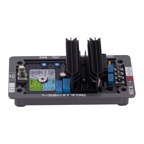 Spannungsregler-Controller R250 AVR automatischer Spannungsregler Generator Bedienfeld AVR Regler Elektrostart Spannungsregler-Controller R250 AVR automatischer Spannungsregler Generator Bedienfeld AVR Regler Elektrostart von DOMOJT