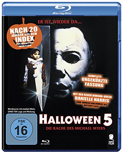 Halloween 5 [Blu-ray] von DONALD PLEASENCE, DANIELLE HARRIS, ELLIE CORNELL