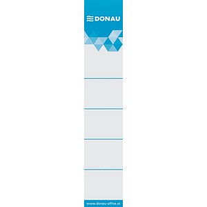 20 DONAU Einsteck-Rückenschilder weiß für 5,0 cm Rückenbreite 20 DONAU Einsteck-Rückenschilder weiß für 5,0 cm Rückenbreite von DONAU