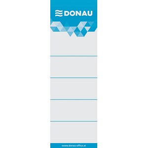 20 DONAU Einsteck-Rückenschilder weiß für 7,5 cm Rückenbreite 20 DONAU Einsteck-Rückenschilder weiß für 7,5 cm Rückenbreite von DONAU