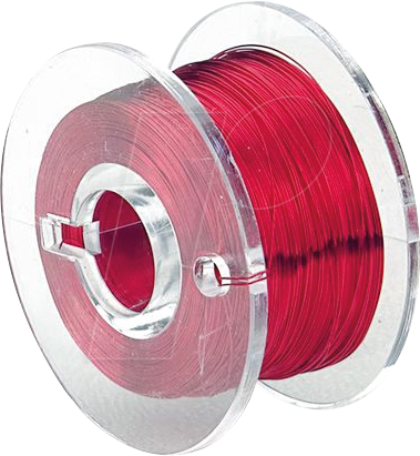 DON LD10-0 - Cu Lackdraht, Ø 0,10mm, 100m, rot von DONAU