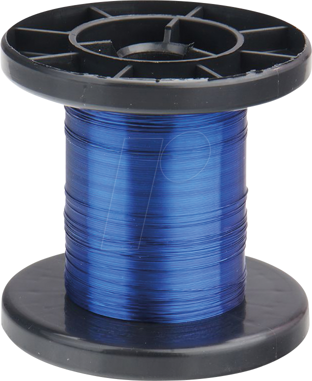 DON LD15-2 - Cu Lackdraht, Ø 0,15mm, 100m, blau von DONAU