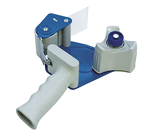 DONAU 2 Packbandabroller Grau/blau / / Typ-Paketbandabroller/Art-Aus Metall/Material-Metall/Farbe-Grau/blau/Größe-2 von DONAU