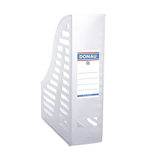 DONAU 7464001PL-09 Stehsammler, durchbrochen, PP, A4, klappbar, transparent weiß DONAU 7464001PL-09 Stehsammler, durchbrochen, PP, A4, klappbar, transparent weiß von DONAU